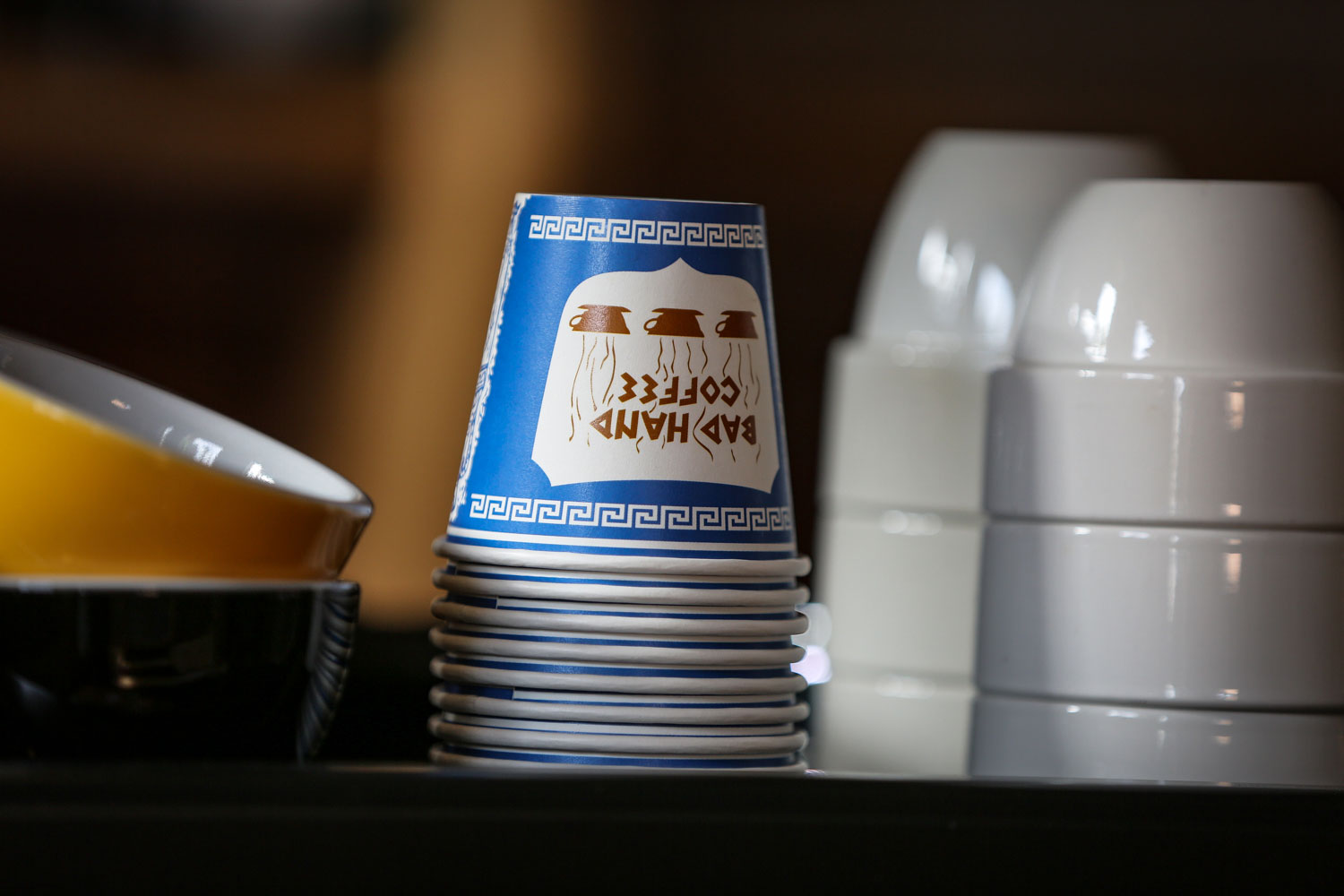 NYC - Anthora Cups  BadHandCoffee