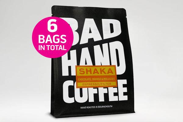 Shaka, 6 Bags Pre-Paid
