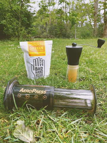 Win a Bad Hand Coffee Adventure Pack!