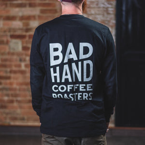 Organic Bad Hand Coffee Long Sleeve T-shirt