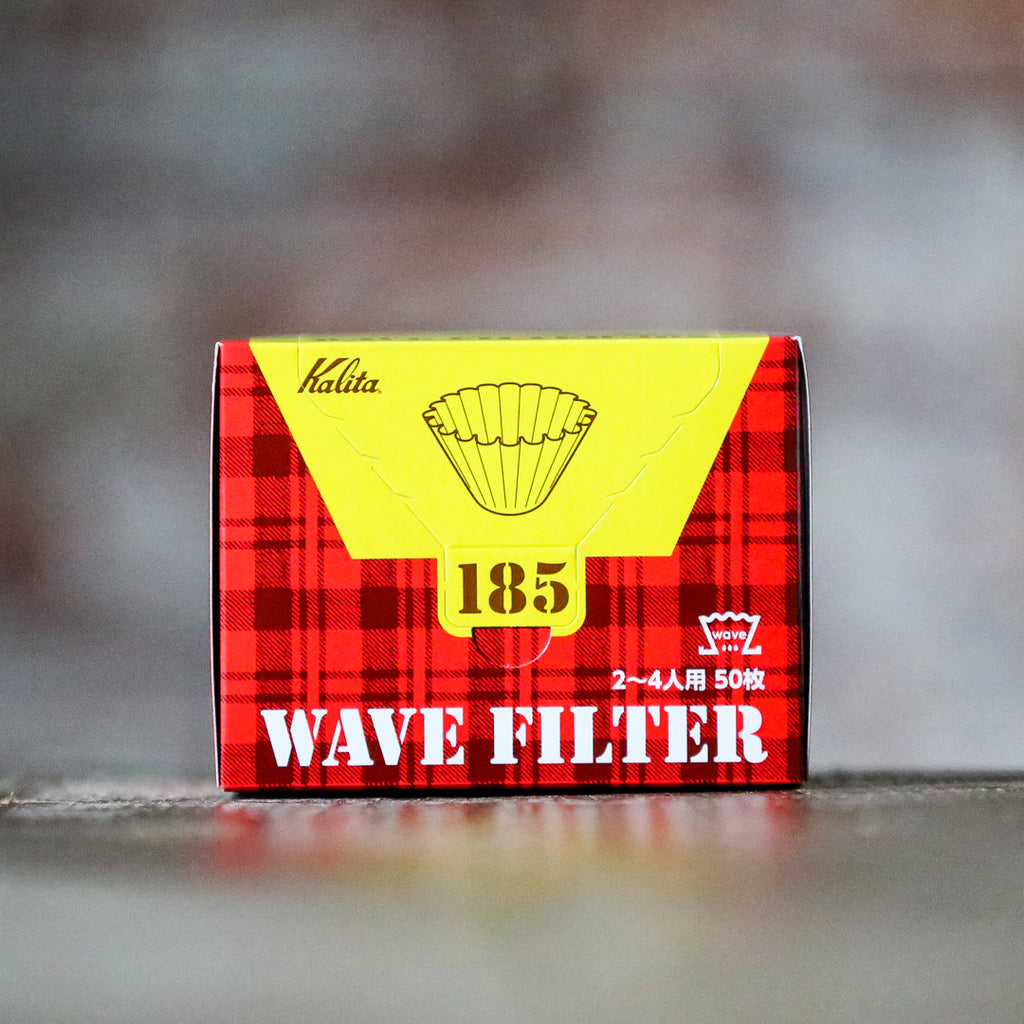 Bad Hand Coffee Pack of 50 filter papers for the Kalita Wave 185.
